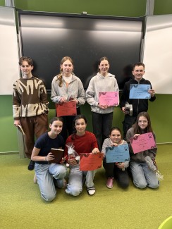 Školní kolo soutěže v anglické konverzaci