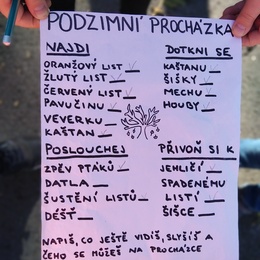 ŠD Podzimní procházka