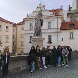 Deváťáci v Praze