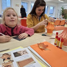 ŠD Halloweenské tvoření s rodiči