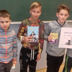 ŠD Dvě třetí místa v Okresním přeboru škol v šachu