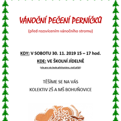 Vánoční pečení perníčků