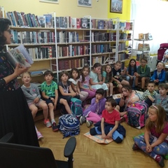 ; ŠD Beseda s paní spisovatelkou L. Rožnovskou