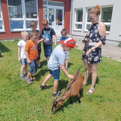 ŠD - Přijeli k nám koza Míša a beran Béďa