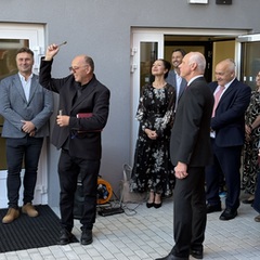 Slavnostní otevření dostavby školy